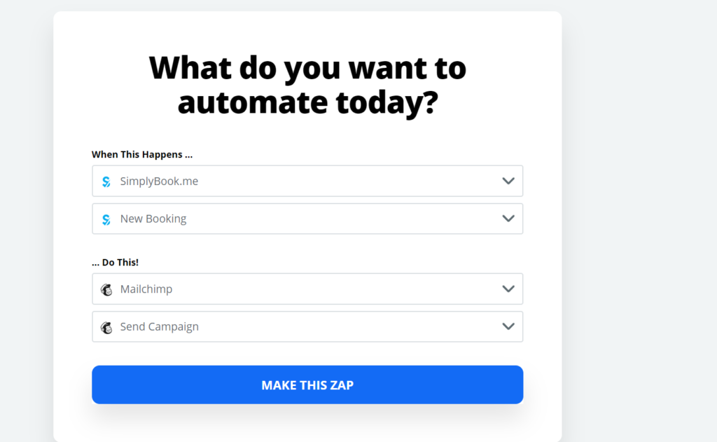 zapier simplybook
