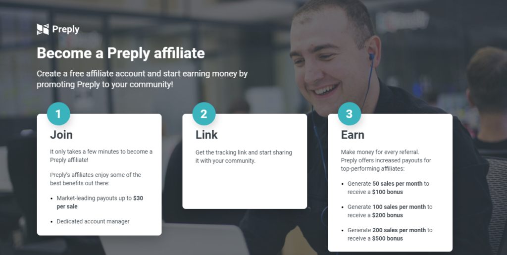 Affiliate Marketing example