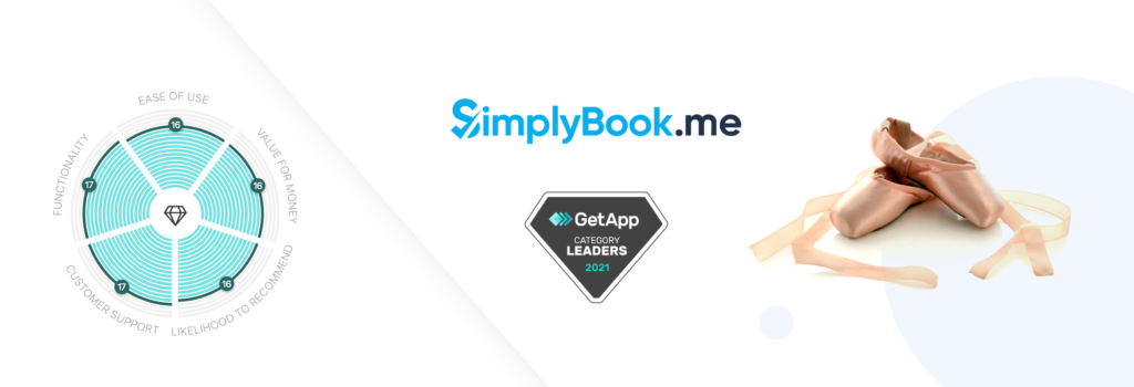 Dance Studio Scheduling Software: GetApp Category Leader - We're in the Top 10