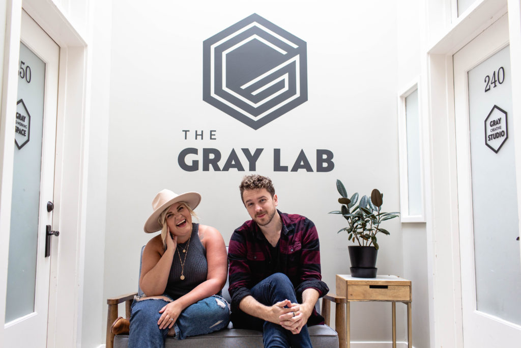 Kimmy Neal and Bryon Neal Daniels of the Grey Lab