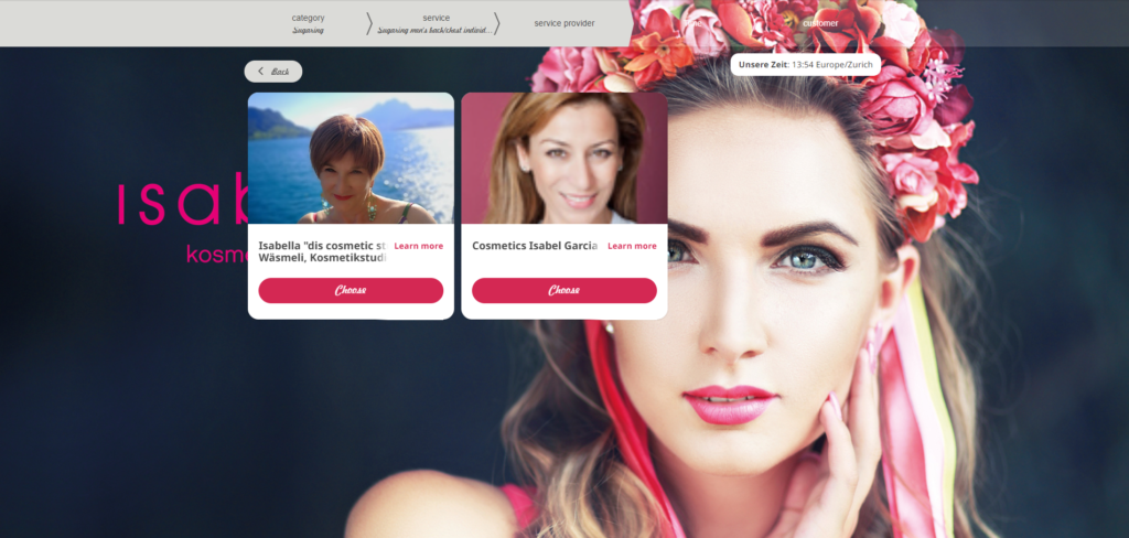 Proveedores de servicios de reservas de belleza con SimplyBook.me