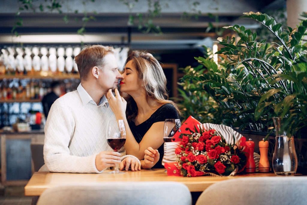 couple romantique de la Saint-Valentin